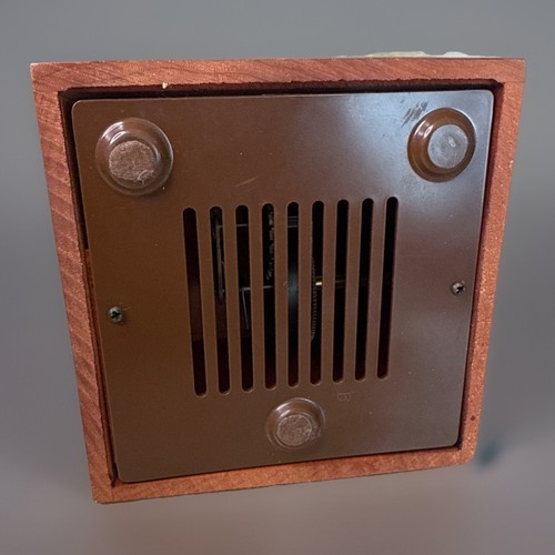MCM Seth Thomas Metronomo De Maelzel Legno E899-575 ISS-1 FUNZIONANTE - Foto 7 di 8