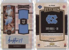 2022 Panini Legacy Futures Silver /199 Sam Howell RPA Rookie Dual Patch Auto RC
