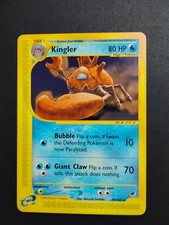 Kingler 50/165 Expedition Base Set 2002 WOTC Non-Holo Vintage Pokemon Card NM/LP on eBay