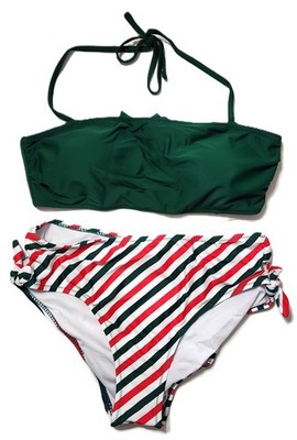 SHEKINI Dames halter V-hals bikini set push-up badmode top Cheeky SHEKINI Dames halter V-hals bikini set push-up badmode top Cheeky