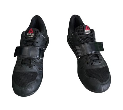 Reebok Crossfit Lifter 2.0 Training Shoes Mens Size 8 Black Athletic Sneakers 