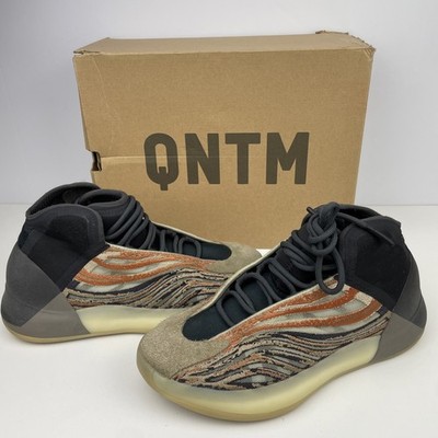 Adidas Yeezy Quantum Flash Orange GW5314 Basketball Shoes Size 8.5
