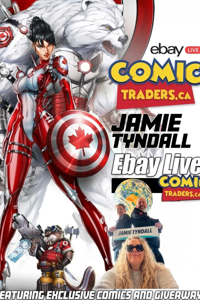 JAMIE TYNDALL LIVE SIGNING AND SKETCHING