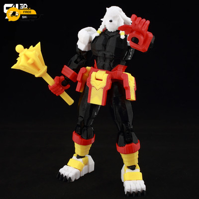 9L3D Printed Invincible Omni-Man Dummy 13 3D Printed Multi-Joint Action Figure