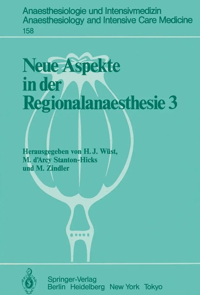 H. J. WüSt (U. A.) | Neue Aspekte In Der Regionalanaesthesie III | Taschenbuch-image