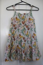 Girls Size 8 Lion King Dress Summer Strappy Simba Narla