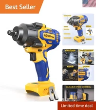 Heavy-Duty 1/2 Inch Cordless Impact Wrench with Brushless Motor and Belt Hook