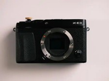 Fujifilm X-E3 Digital Camera  Body Only  Classic Design  WiFi/Bluetooth