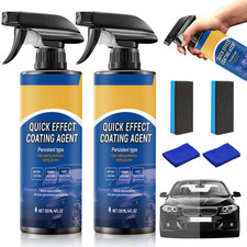 2Pcs Car Coating Spray, Quick Effect Coating Agent, 2025 New Quickly Coat Car Wa