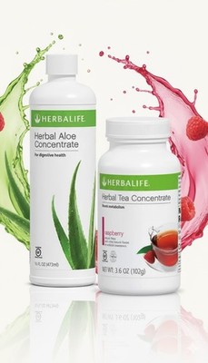 Herbalife Herbal Tea Concentrate Raspberry 3.6Oz & Original Herbalife Herbal Tea Concentrate Raspberry 3.6Oz & Original