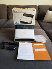NEAT DESK Plus ND-1000 Desktop Scanner Digital Filing System & Cords Untested 