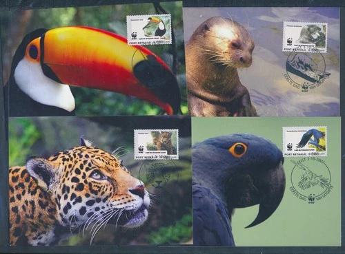 XE60134 Netherlands 2007 animals fauna flora wildlife maxicards used