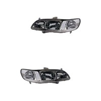 Halogen Scheinwerfer Set Links & Rechts HB4/HB3 FüR Honda Accord VI Hatchback