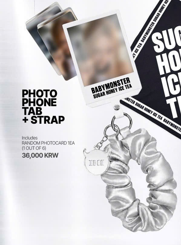 OFFICIAL AUTHENTIC BABYMONSTER SUGAR HONEY ICE TEA EXCLUSIVE MERCH