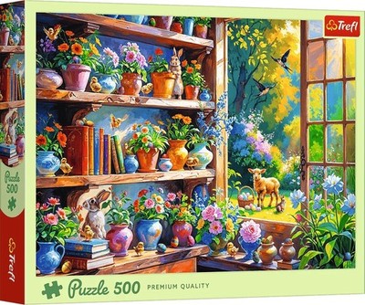 NEW TREFL Jigsaw Puzzle 500 Pieces Premium Quality Spring Morning in the Oranger