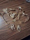 Vintage Austrian Crystal gold plated suncatcher set — photo 1