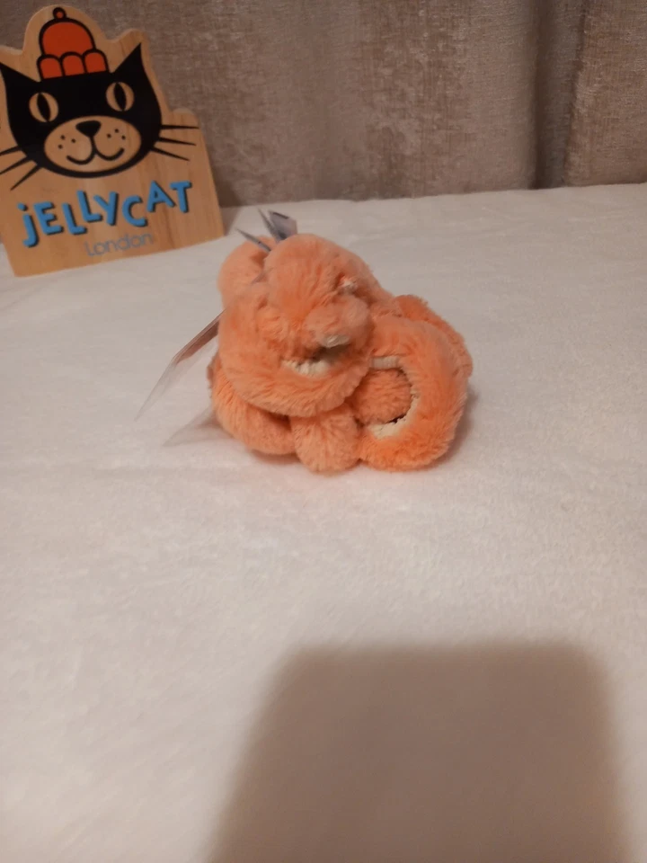 I Am Baby Peachie Octopus Jellycat - Uktra Rare - Mint with Tags Retired BNWT - Image 3 of 4