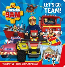 Fireman Sam: Let's Go Team! Pop-out Play Book (Fireman Sam Board Book) By Egmon