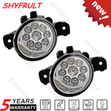 New Bumper White LED Fog Light Lamp Driver For Nissan Sentra 1987-1990 SE Coupe