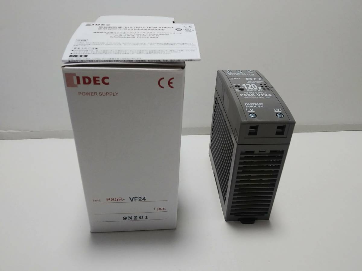 IDEC PS5RVF24 24V Output 120W 5A Power Supply for sale online eBay