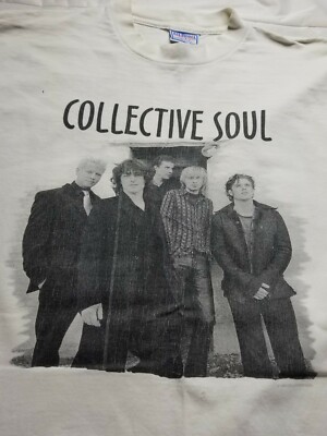 Vtg Rare Mens 1999 90s Collective Soul Dosage Concert Tour Music T