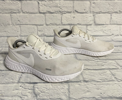 Nike Womens Revolution BQ3207-104 White Running Shoes