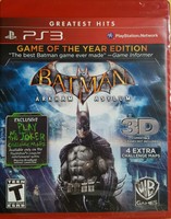 Batman Arkham Asylum Game Of The Year Edition Playstation 3 Brand Sealed Batman Arkham Asylum Game Of The Year Edition Playstation 3 Brand Sealed