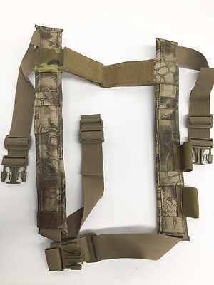Padded H-Harness for Rapid Response Mini-Rig Kryptek -by Hi-Tech Custom Concepts