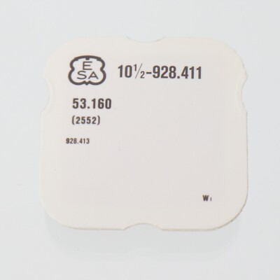 Genuine ESA 928.411, 928.413 Date Finger Corrector Part NOS 53.160 (G5D13)