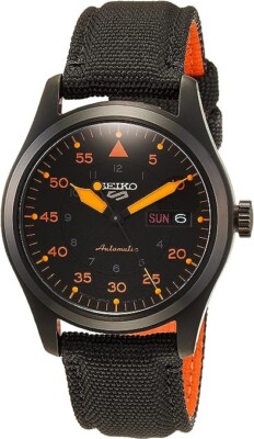 Seiko 5 Sport SBSA143 Field Street Style automatische mechanische schwarze He...
