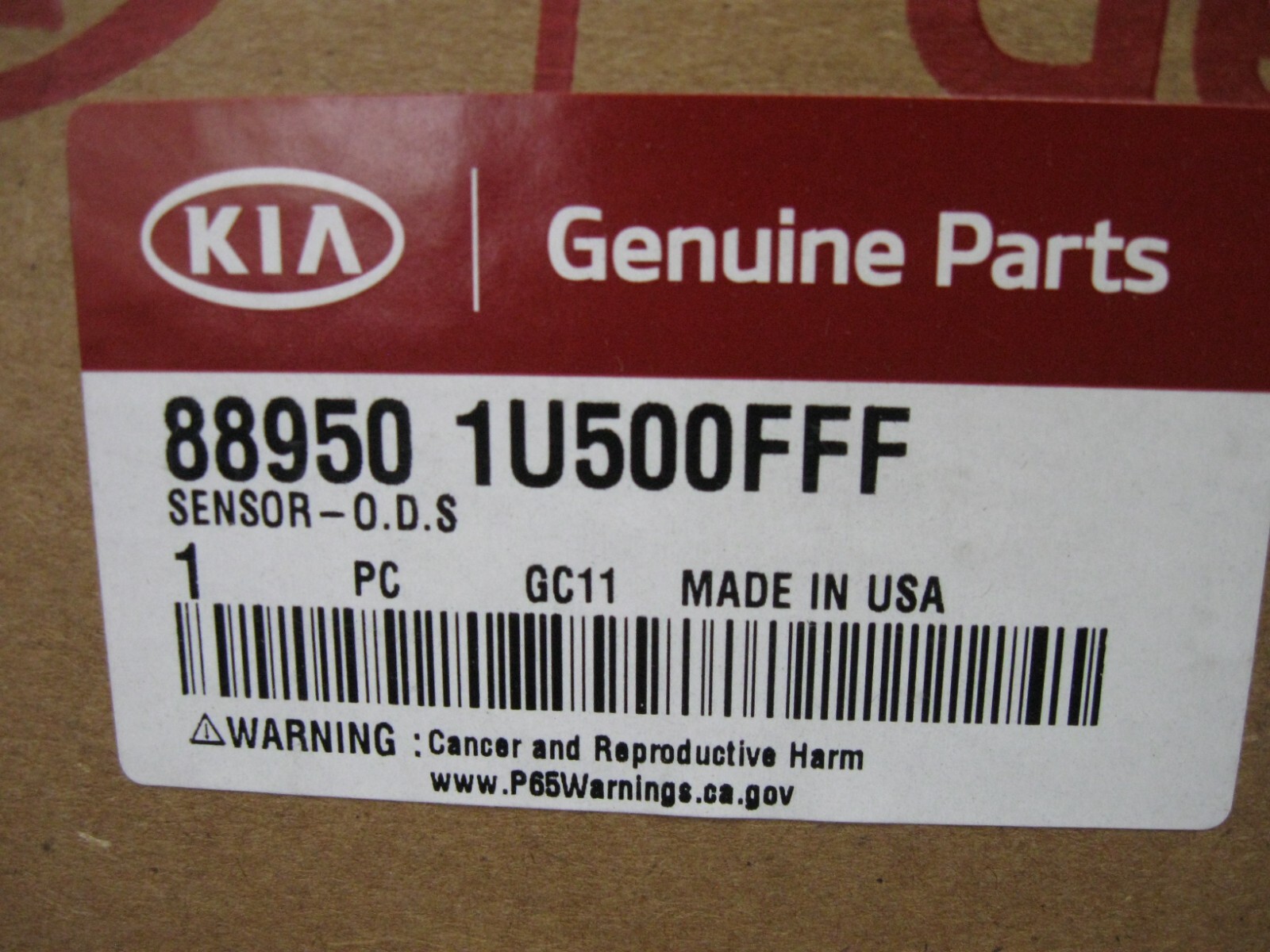 Kia+88950-1U500FFF+Sensor+ODS+Genuine for sale online | eBay