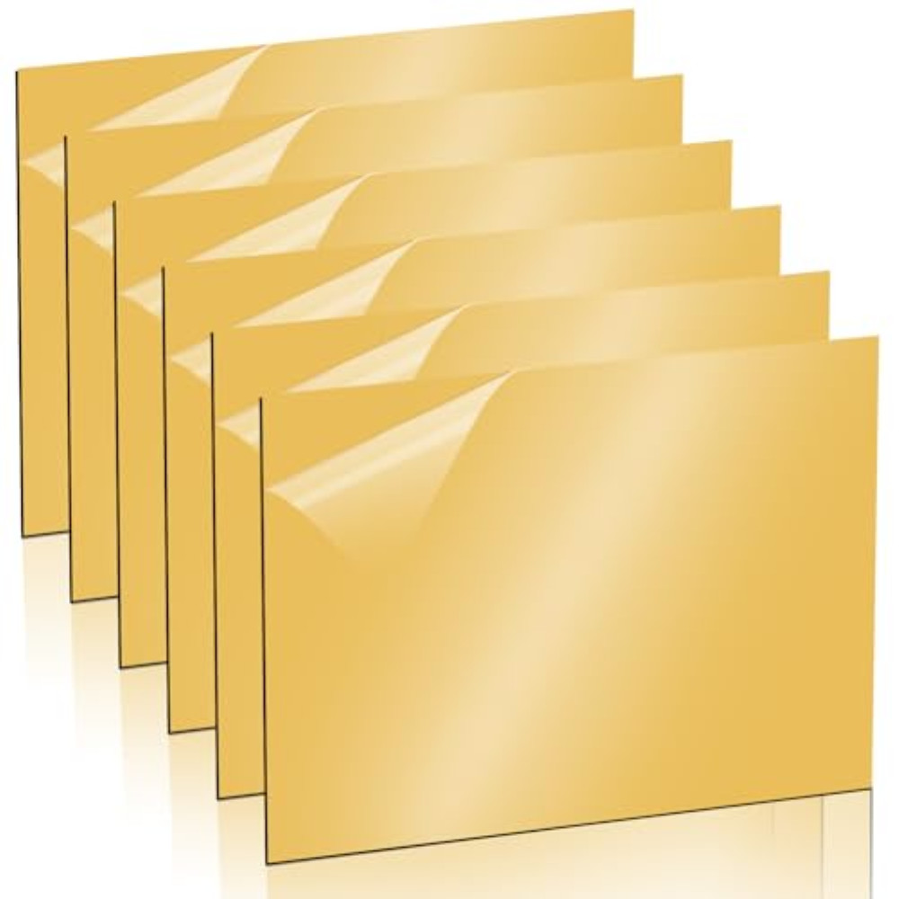 Gohytal Piastra in Plastica ABS per Incisione Laser - Bicolore 30x20cm