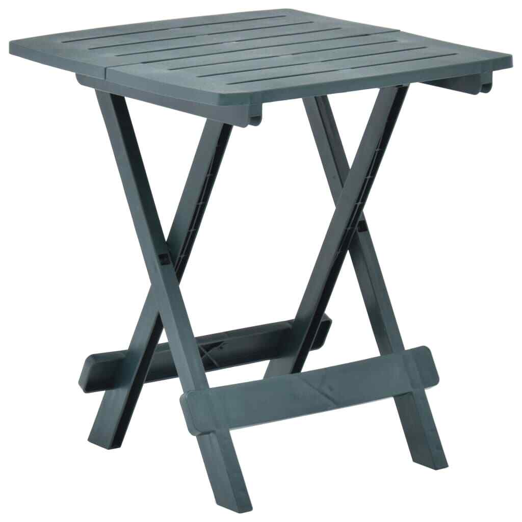 AX Tavolino Tavolo Tè 45x43x50cm Pieghevole Veranda Giardino Doghe Patio 48809