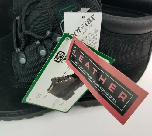 Wrangler Work Wear Men's Size 9 Leather Steel Toe Work Boots 46603 NWT - Picture 8 of 9