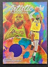 2022-23 Panini Court Kings LeBron James Artistic Endeavors Game Worn/Used Patch!