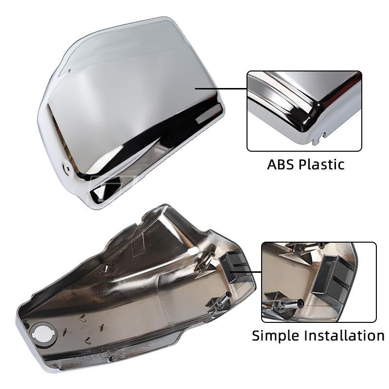 Chrome Battery Side Covers For Yamaha V Star 1100 XVS1100 Classic 1999-2011