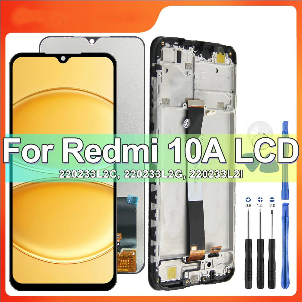 For Xiaomi Redmi 10A LCD Display Touch Screen Digitizer Assembly