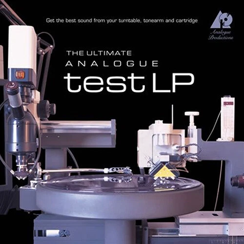 Analogue Productions Ultimate Analogue Test LP for precise turntable setup !