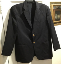 J.A. Besner Boy's Navy Blazer Jacket School Uniform Church Event - Size 18