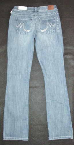 DENIM FLEX BOOT CUT MID-RISE JEANS SIZE 