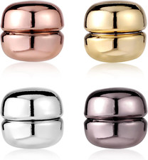 4Pcs Hijab Magnetic Pins, Multi-Use Strong Hijab Magnets Pinless Brooch round St