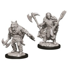 Dungeons  Dragon D D Nolzur's Marvelous Miniatures Half Orc Male Barbarian