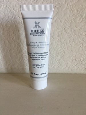 kiehl's brightening exfoliating cleanser
