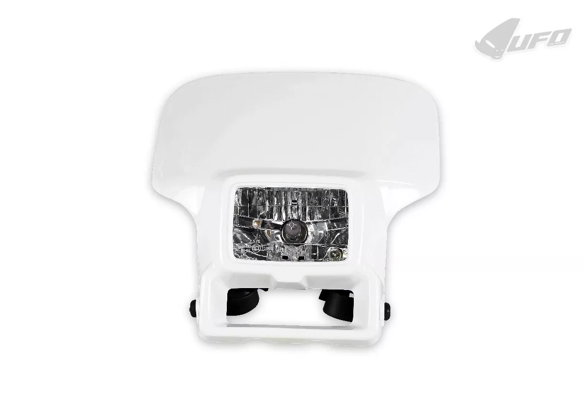 Headlight 12V 35W Ufo Plast For Honda Xr 250R 1996 2021 White GG