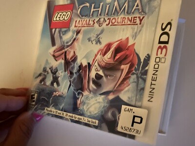 LEGO Legends of Chima: Laval's Journey (Nintendo 3DS, 2013)-CIB-See description