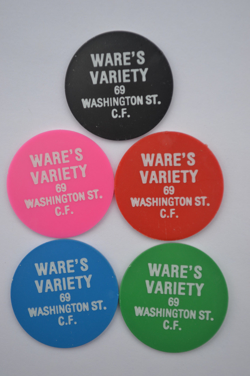 RHODE ISLAND FOOD STAMP TOKEN LOT 6 SETS eBay