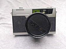 PETRI 7S 35mm Film Camera with stock lens; winds/shutter fires NOT film tested