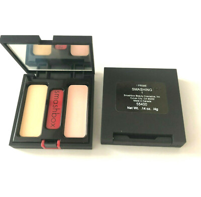 Smashbox Primer & Concealer LIGHT 1 Prime Smashing  - 4 gram each - Lot of 2