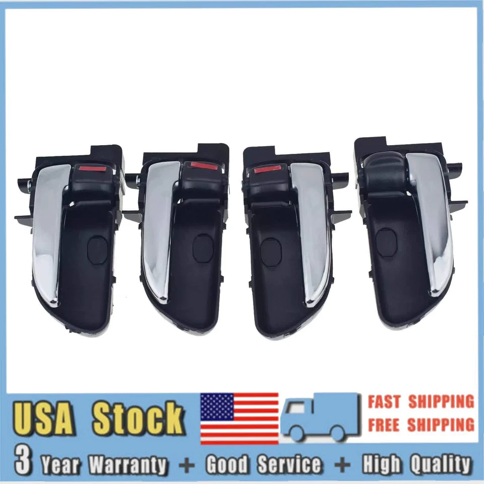 Manija de puerta interior delantera trasera izquierda derecha 4* apta para Subaru Forester 2003-2008 Foto 2 de 4