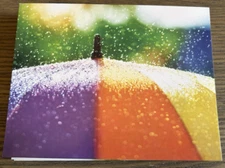 Rainbow colorful umbrella 25 Blank Note Cards & Envelopes Buffini & Co